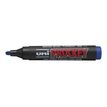 UNI PROCKEY PM - Marqueur permanent - pointe biseau - bleu