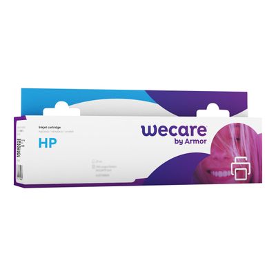 3112539743413-Cartouche compatible HP 981A - jaune - Wecare-Angle gauche-0