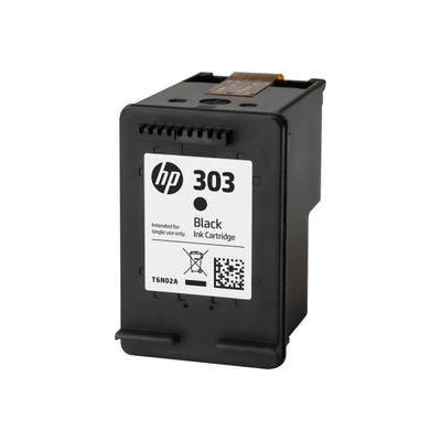 190780571026-HP 303 - noir - cartouche d'encre originale (T6N02AE) - éligible Instant Ink-Angle droit-1